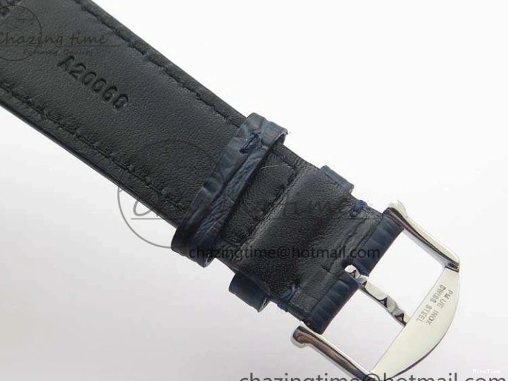 MIROTIME 0115 Portuguese Fa Jones IW544203 SS GSF 1:1 Best Edition White Dial On Leather Strap Trendsetting 7235